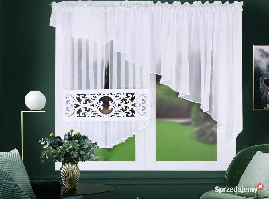 Zestaw Firana i Panel Firany Gotowe do pokoju