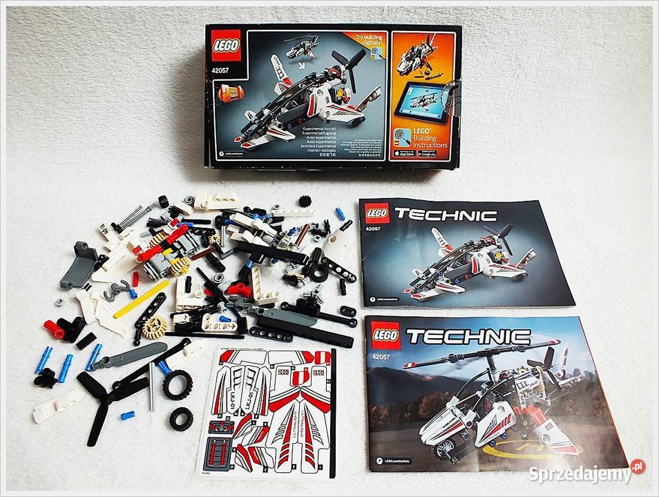 Klocki LEGO Technic 42057 Ultralekki Helikopter Żary