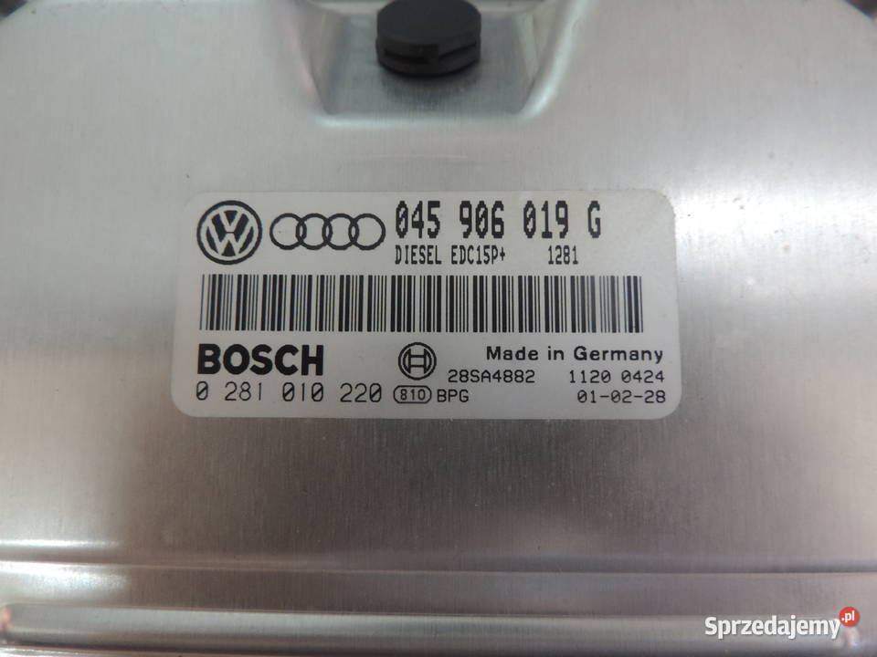 AUDI A2 14 TDI STEROWNIK SILNIKA 045906019G Nowy Sącz