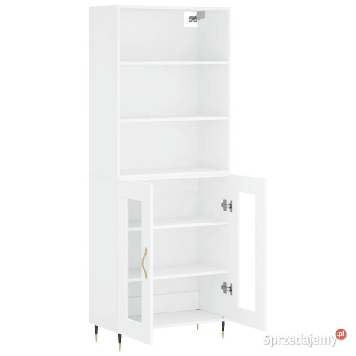 Witrynka biała 695x34x180 materiał mazowieckie Warszawa