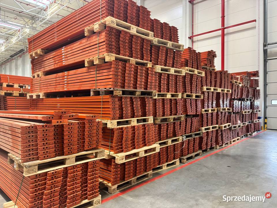Regały paletowe Mecalux 7500x1100 mm belki Biznes i Przemysł Warszawa
