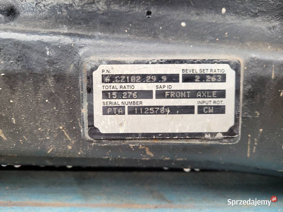 DEUTZFAHR 6130 TTV 2019r MOST NAPĘDOWY PRZEDNI Kolno sprzedam