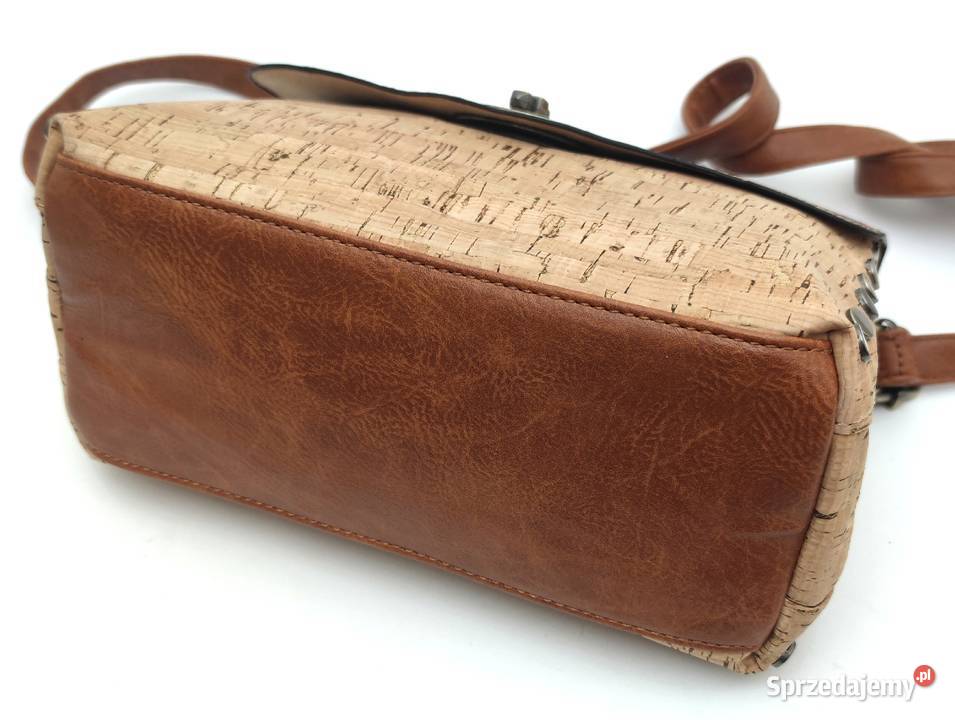 Listonoszka korkowa z klapą ELENA korek Chełmek