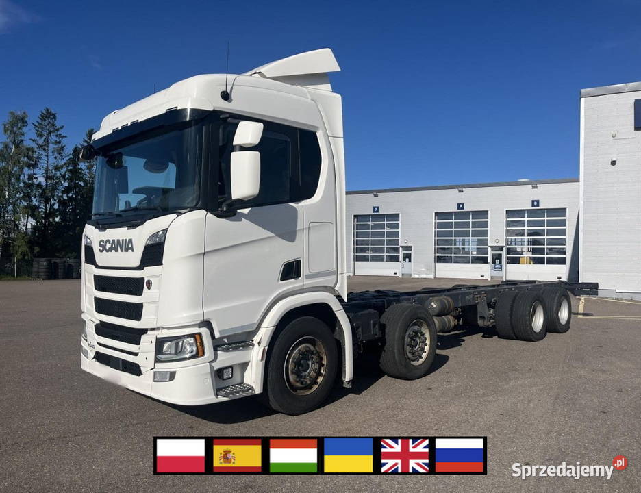 Scania R 540 B8x4NB Rama do zabudowy kab retarder/zwalniacz sprzedam