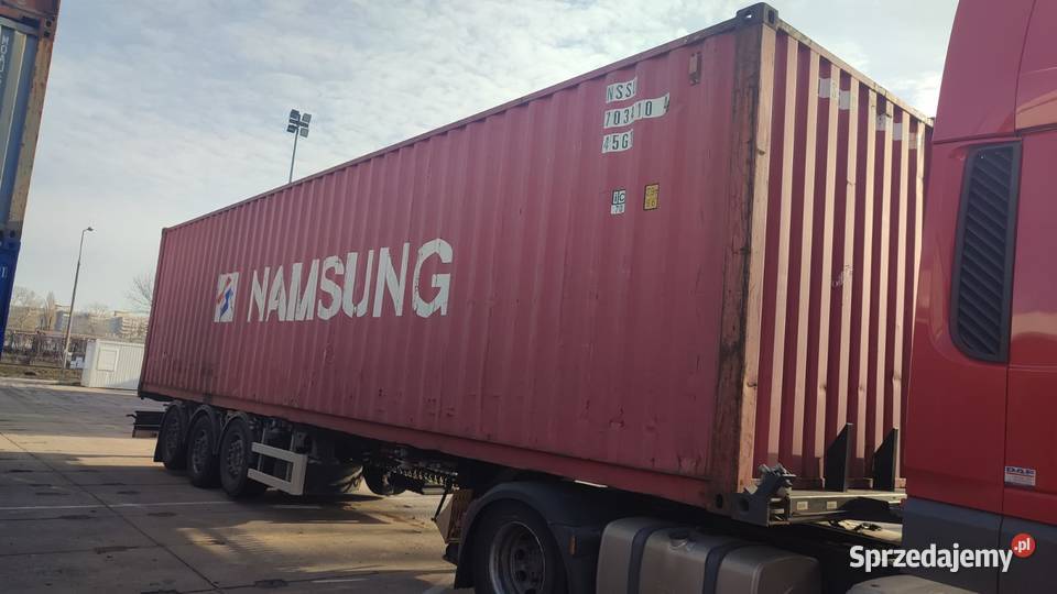 Kontener morski 12 metrowy 40 HC Pewny Kontener podlaskie Łomża