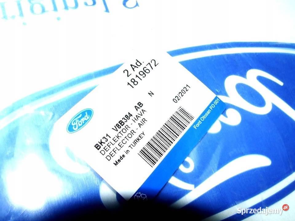 OSŁONA CHŁODNICY PASA GÓRNA FORD TRANSIT 2014 osobowe Głogów