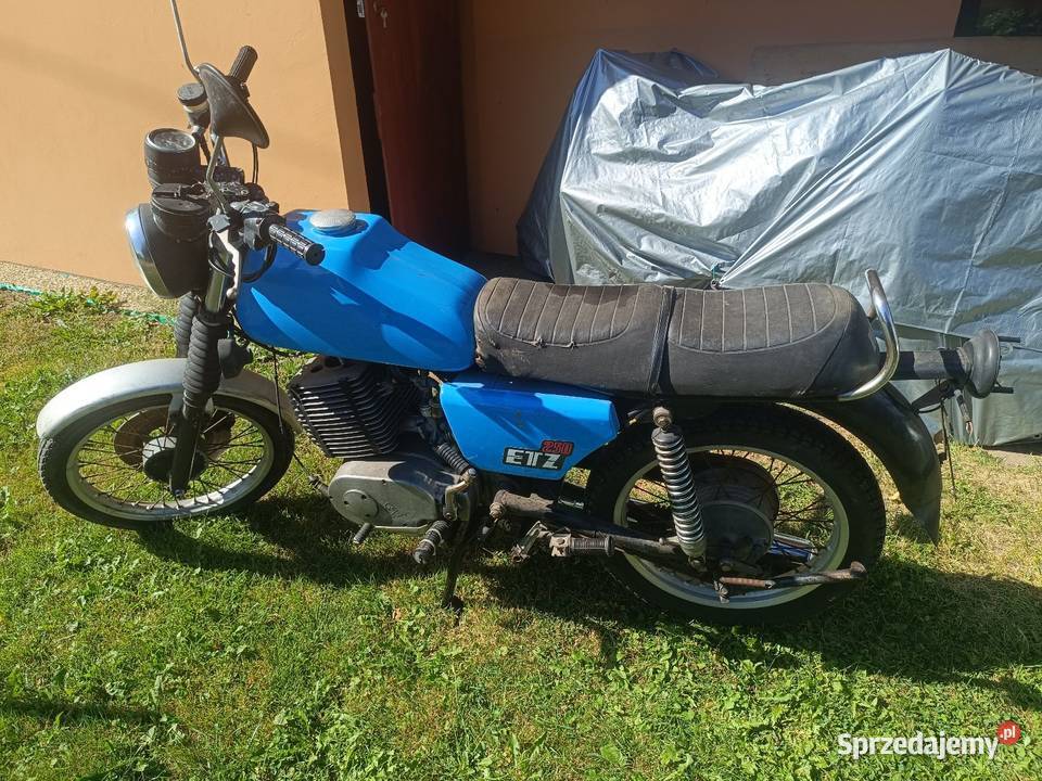 MZ ETZ 250 1985 dokumenty oryginał 251 125 300 śląskie Bielsko-Biała