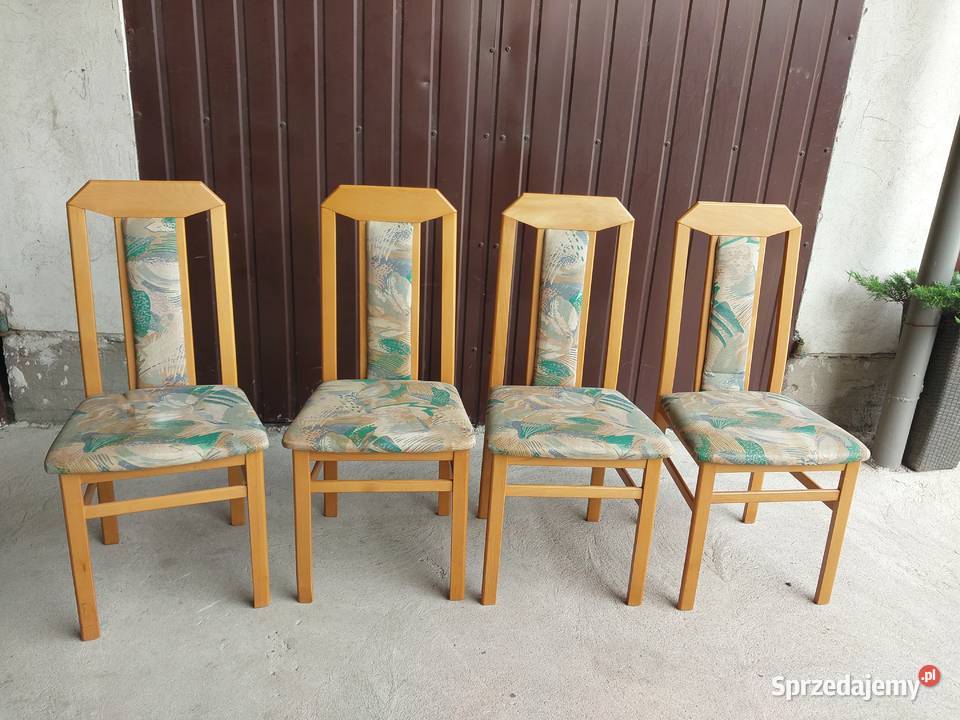 komplet krzeseł 4 sztuki / 489