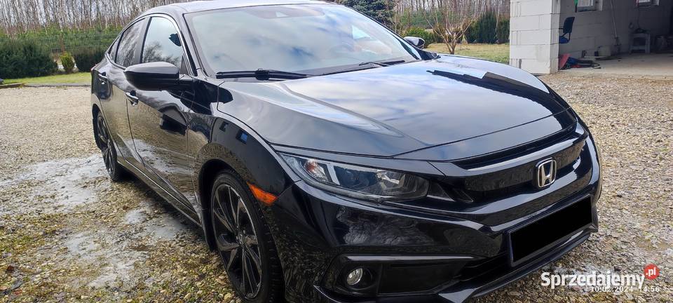 Honda Civic sedan sport USA 2019 łódzkie Miedzna Murowana sprzedam