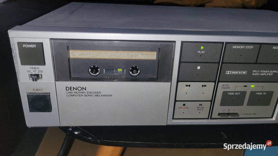 Denon DR M1 magnetofon 1982 Jasło