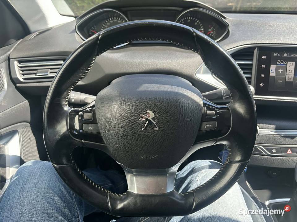 Peugeot 308 16 HDi 120 srebrny Kamienica Polska