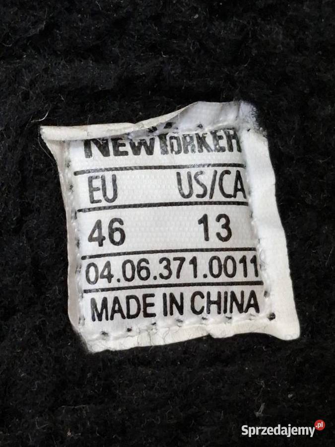 Ocieplane trampki męskie 46 Yorker wiosenne inna