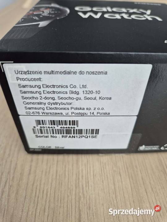 Syndyk sprzeda smartwatch Samsung Galaxy Watch sprzedam