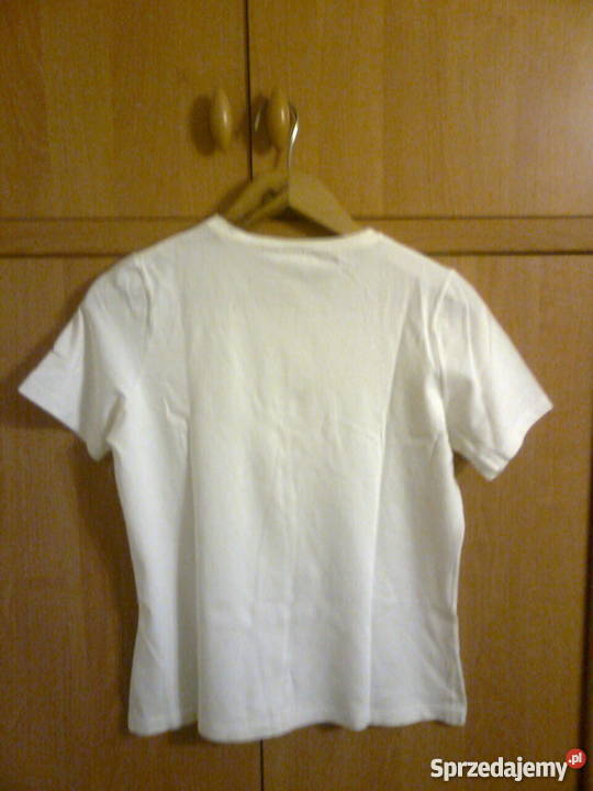 Koszulka bluzka tshirt elegancka biała rozmiar L Grodzisk Mazowiecki sprzedam