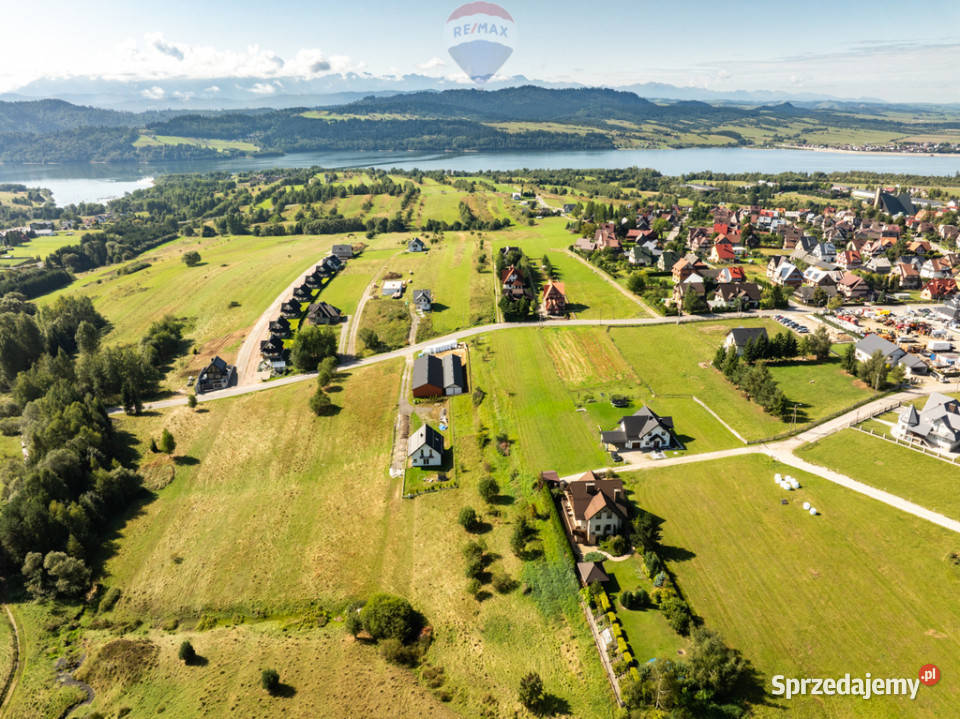 Widokowa działka budowlana w Maniowach Sprzedaż Maniowy