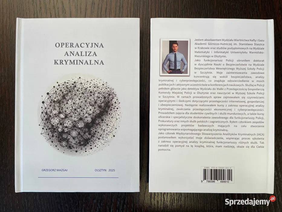 Operacyjna Analiza Kryminalna NOWY Podręcznik Olsztyn