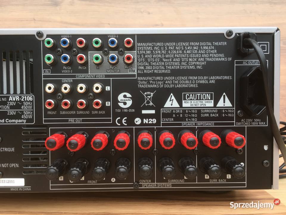 Denon AVR 2106 amplituner 71