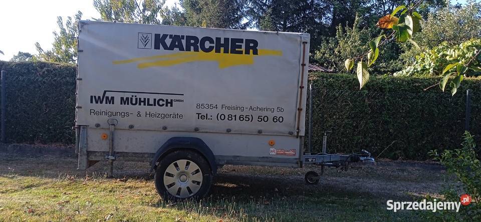 westfalia werke 1200 dmc z hamulcem z plandeka Do samochodów osobowych podkarpackie Krosno