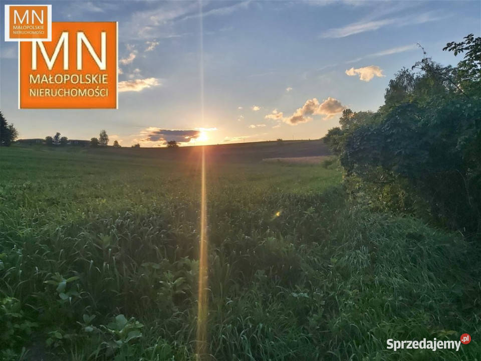Działka Wronin 1560m2 63zł/m2 małopolskie