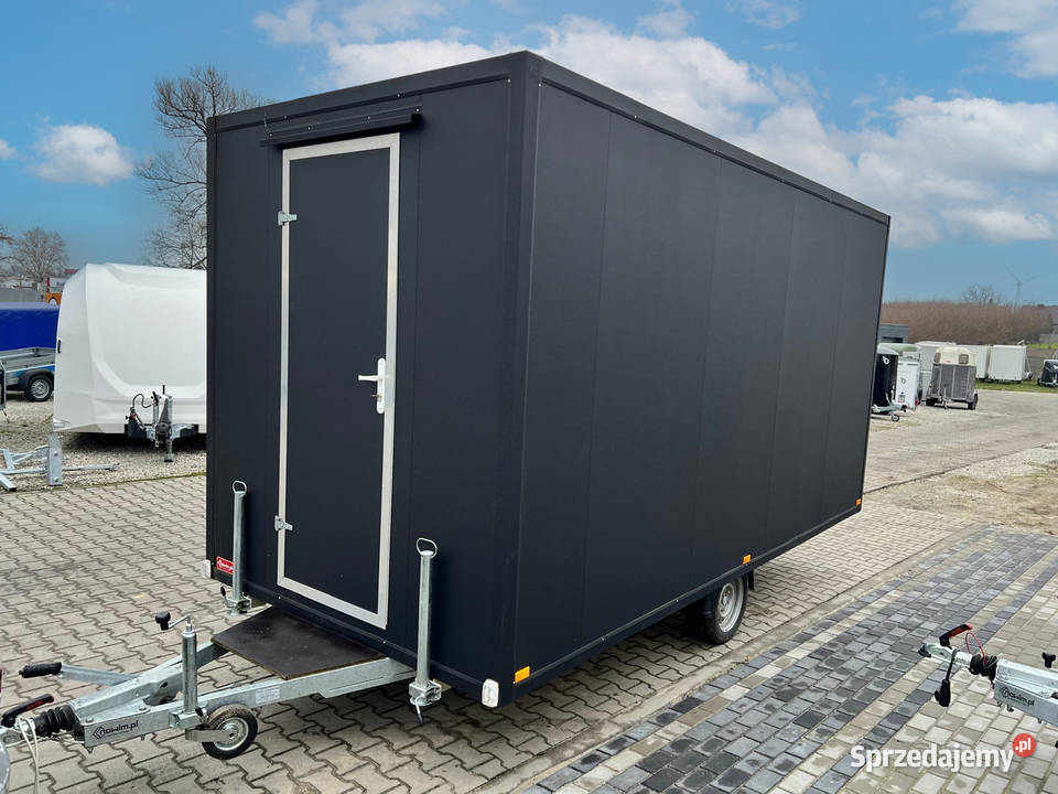 Przyczepa gastronomiczna foodtruck handlowa wielkopolskie Kotlin sprzedam