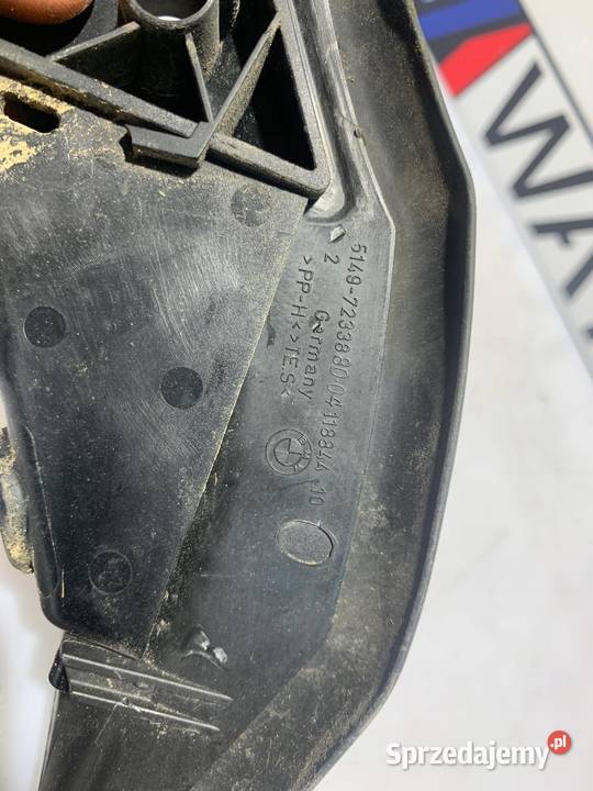 BMW F11 OSŁONA RYNIENKI ODWADNIAJĄCEJ PRAWA dolnośląskie