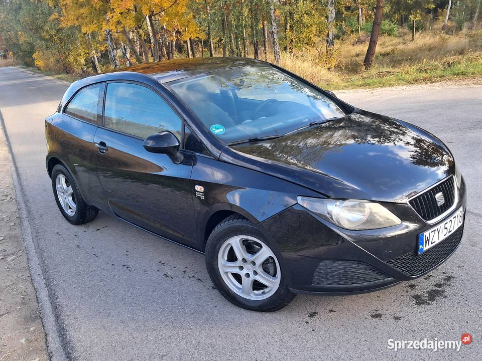Sprzedam ładnego Seata Ibiza 12 benzyna 2009r mazowieckie Żyrardów