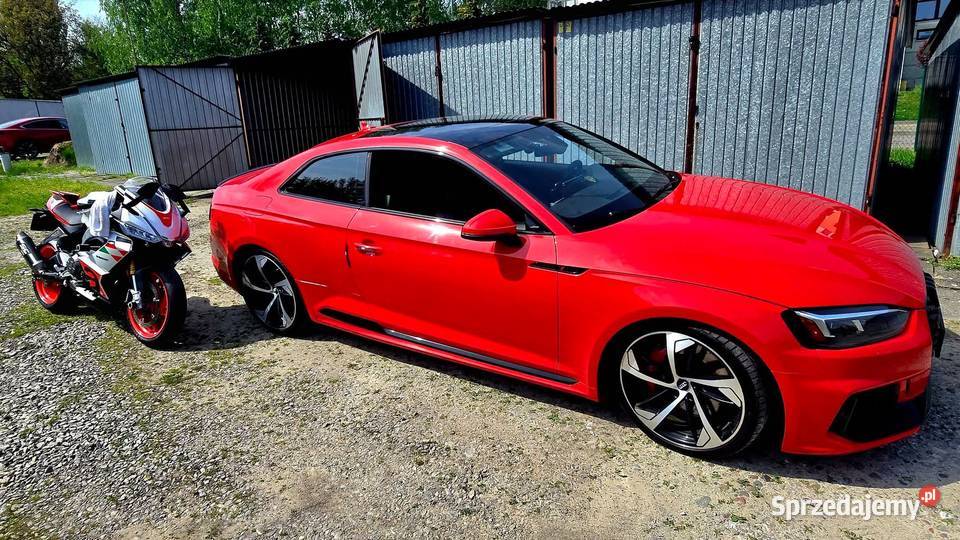 Audi RS 5 Rok produkcji 2017 śląskie