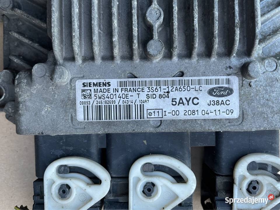 3S6112A650 sterownik silnika ford fiesta mk6 Szczecin sprzedam