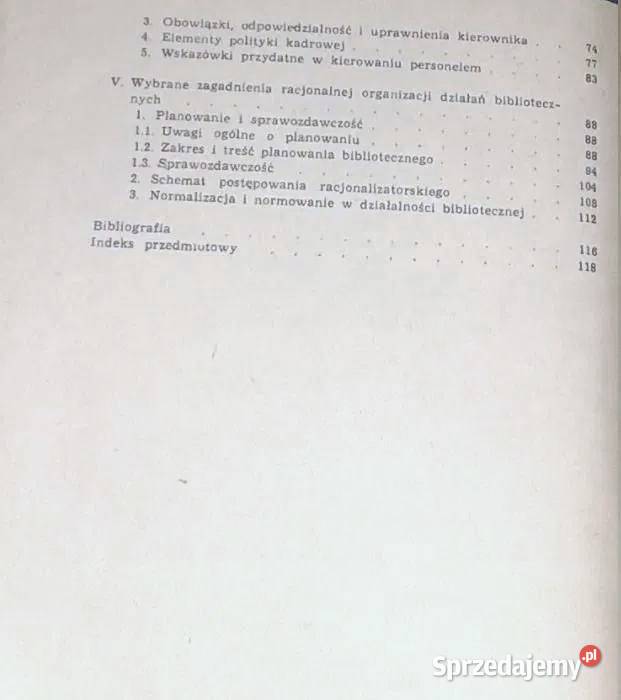 Organizacja biblioteki i kierowanie jej działal Chełm