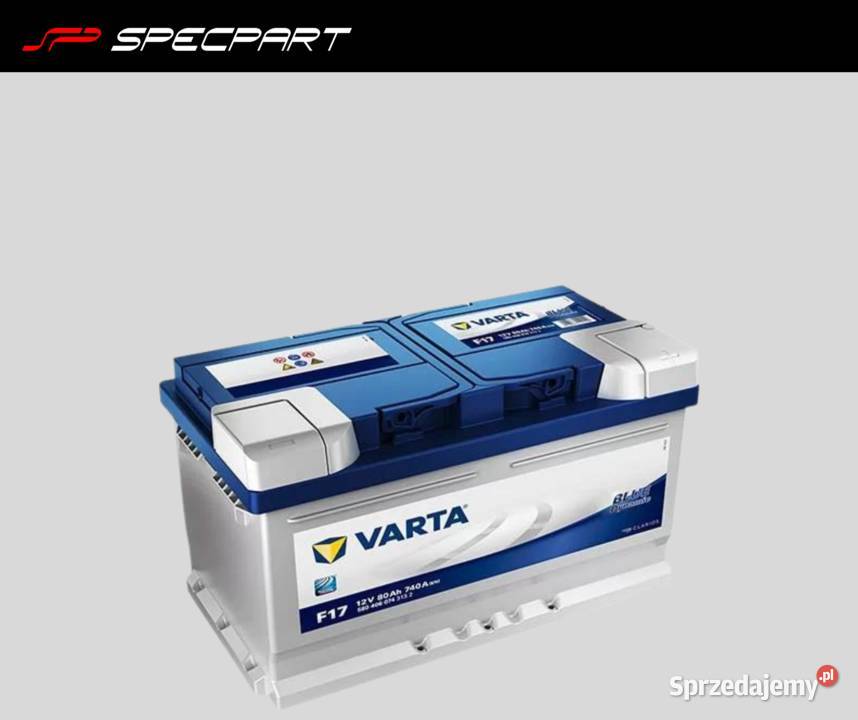Akumulator VARTA Blue Dynamic F17 80Ah 740A EN osobowe Gorzów Wielkopolski