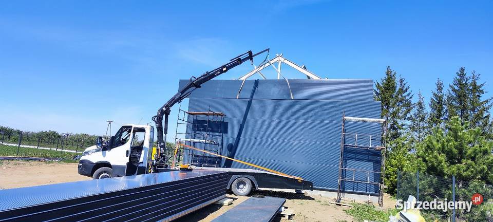 Usługi transportowe transport HDS żuraw dźwig Białystok