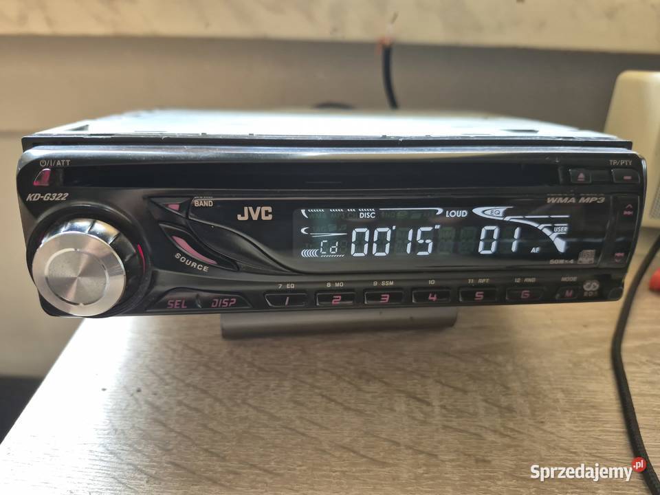 Radio samochodowe JVC kdg322 mp3 Łódź sprzedam