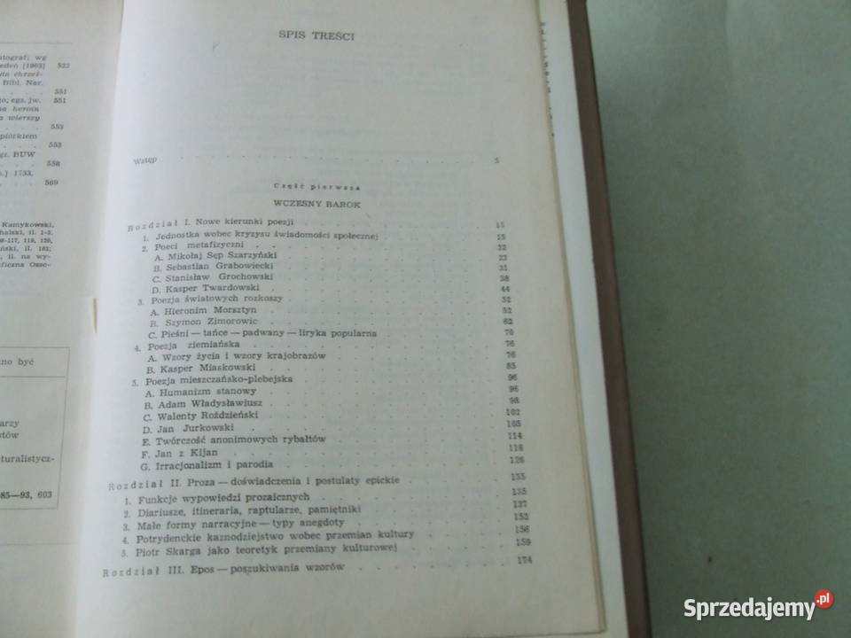 Barok Hernas Oświecenie Klimowicz Oborniki Śląskie