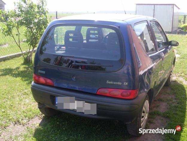 Fiat seicento 900 z gazem 900cm3 Łódź sprzedam