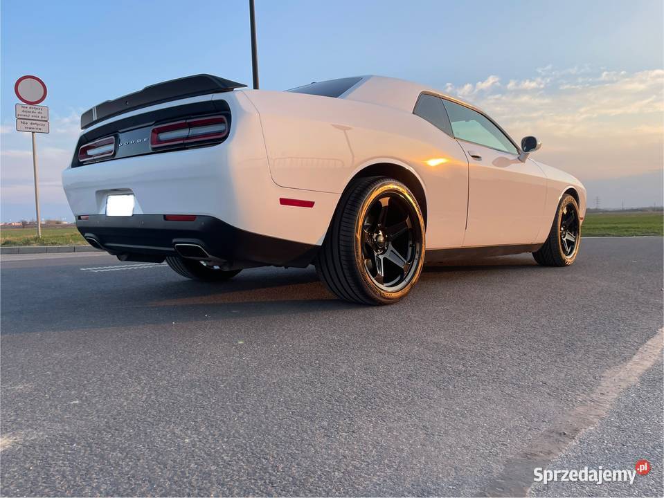 Wynajem samochodu do ślubu Dodge Challenger BMW śląskie Gliwice