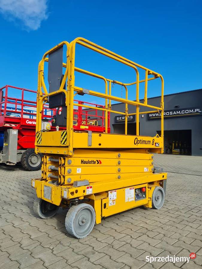 Podnośnik nożycowy Haulotte Optimum 8AC Dźwigi, podnośniki