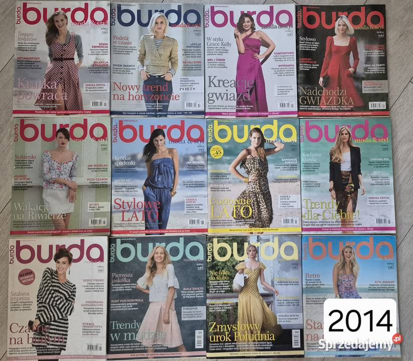 Burda czasopismo z wykrojami Nowa Sól