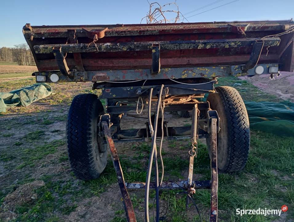 Przyczepa wywrotka hl 6011 platforma Sejny