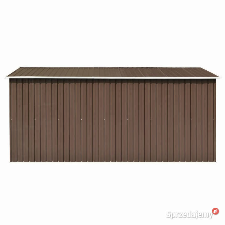 Szopa ogrodowa 257 x 392 x 181 metal brązowa mazowieckie Warszawa