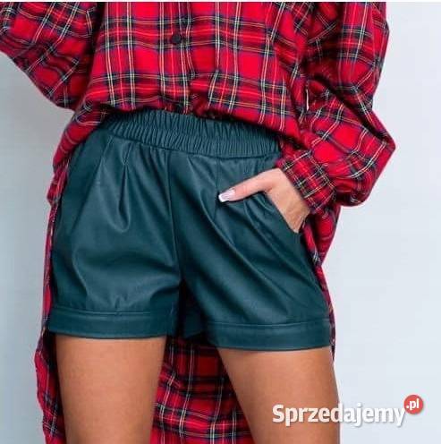LA BLANCHE SPODENKI SZORTY EKO SKÓRA rozmiar 42 kolorowy łódzkie