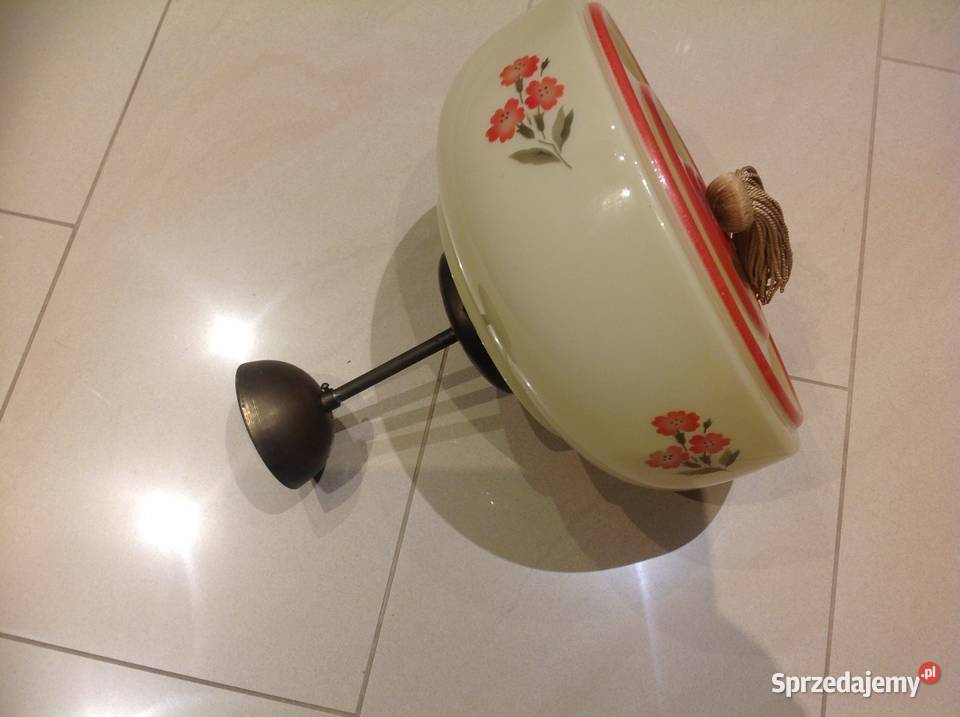 Piękna Lampa Sufitowa Pokojowa Ręcznie Malowana