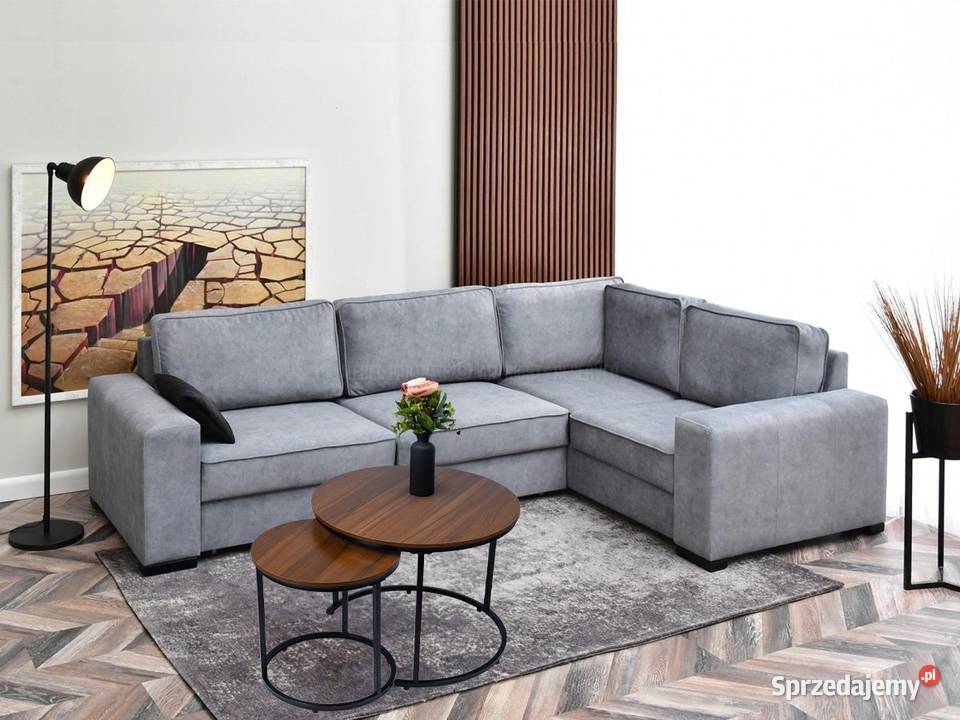 Nowoczesne stoliki kawowe okrągłe zestaw 2w1 Poznań