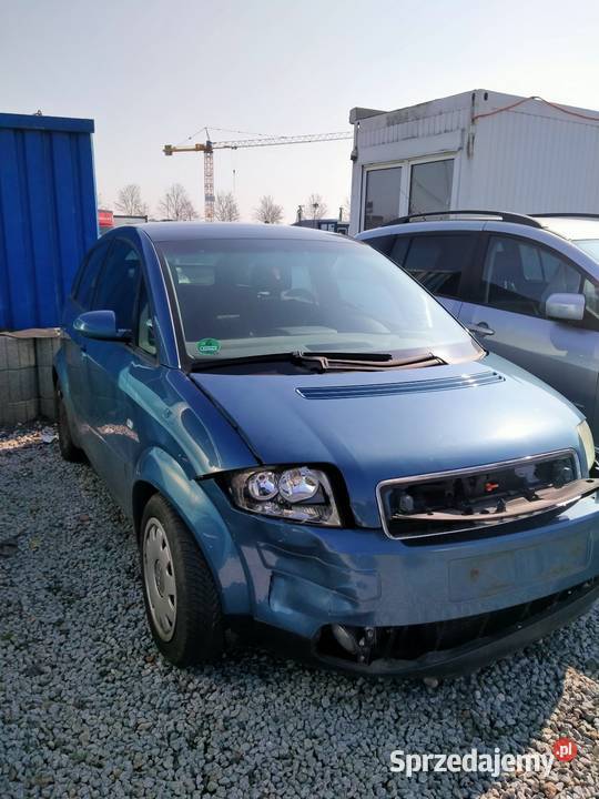Audi A2 16 benzyna 110 świeżo sprowadzony Działdowo