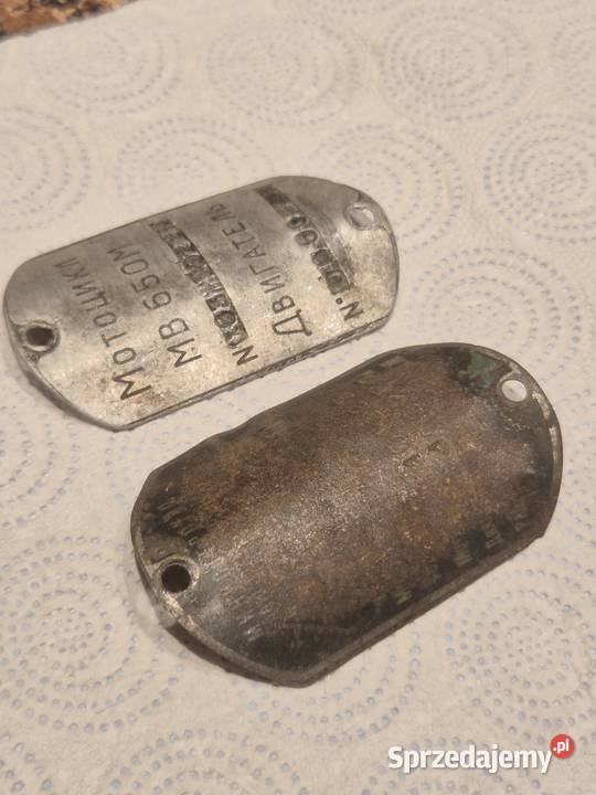MW650 i M72 Tablczk znamionowe Orygnał Słupsk