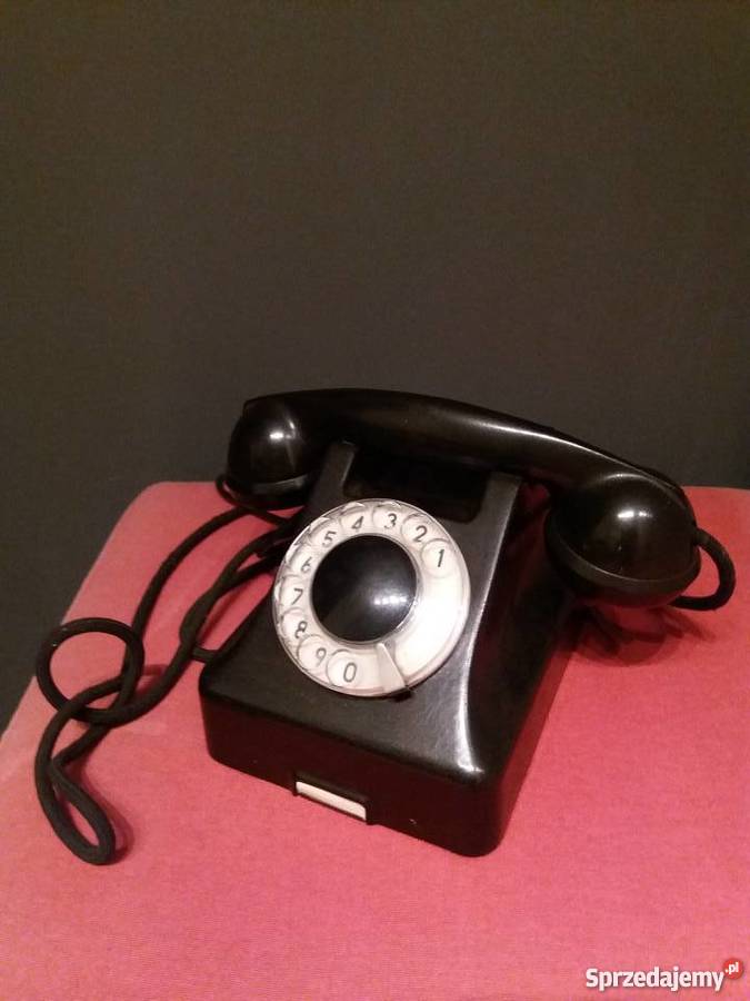 Stary telefon z bakelitu Chorzów