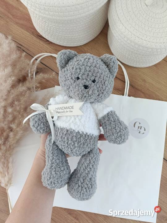 Szydełkowy miś Wrocław