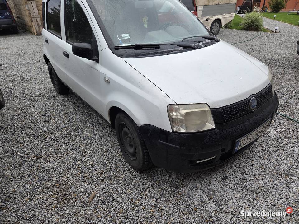 Fiat panda 11 lpg 2006 r Uszkodzony dolnośląskie Oława