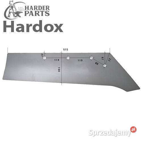 Lemiesz 300hektarów HARDOX SSP351P części do Suwałki