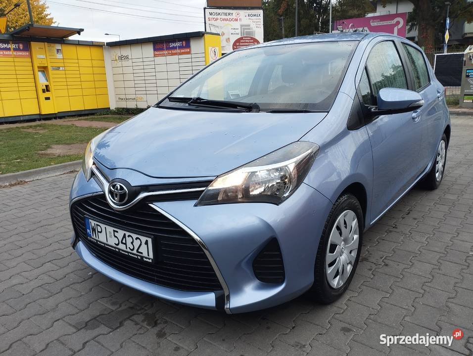 toyota yaris salon serwis I wł 45 przebiegu CD Warszawa