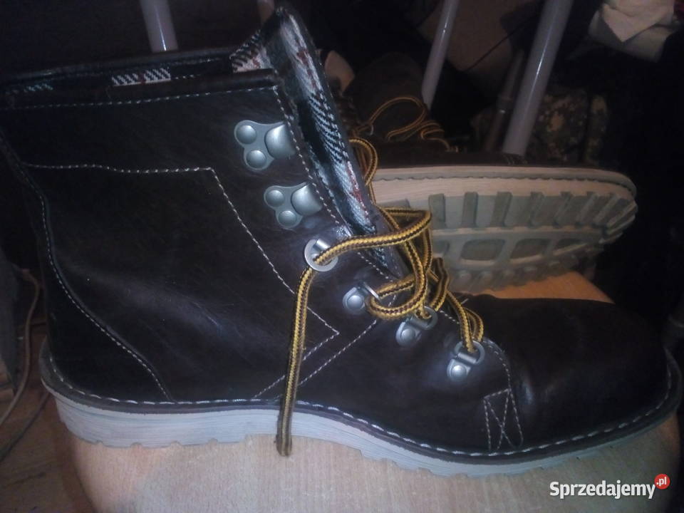 Buty męskie skórzane Clarks 46 47 G Clarks dolnośląskie Zebrzydowa